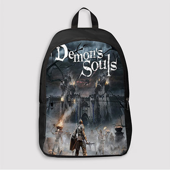 Pastele Demon s Souls Custom Backpack Awesome Personalized School Bag Travel Bag Work Bag Laptop Lunch Office Book Waterproof Unisex Fabric Backpack
