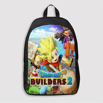 Pastele Dragon Quest Builders 2 Custom Backpack Awesome Personalized School Bag Travel Bag Work Bag Laptop Lunch Office Book Waterproof Unisex Fabric Backpack