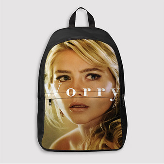Pastele Florence Pugh Dont Worry Darling Custom Backpack Awesome Personalized School Bag Travel Bag Work Bag Laptop Lunch Office Book Waterproof Unisex Fabric Backpack