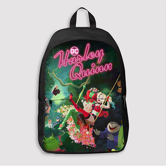 Pastele Harley Quinn 2022 Custom Backpack Awesome Personalized School Bag Travel Bag Work Bag Laptop Lunch Office Book Waterproof Unisex Fabric Backpack