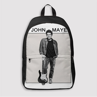 Pastele John Mayer Custom Backpack Awesome Personalized School Bag Travel Bag Work Bag Laptop Lunch Office Book Waterproof Unisex Fabric Backpack