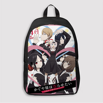 Pastele Kaguya sama wa Kokurasetai Ultra Romantic Custom Backpack Awesome Personalized School Bag Travel Bag Work Bag Laptop Lunch Office Book Waterproof Unisex Fabric Backpack