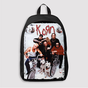 Pastele Korn Band Custom Backpack Awesome Personalized School Bag Travel Bag Work Bag Laptop Lunch Office Book Waterproof Unisex Fabric Backpack
