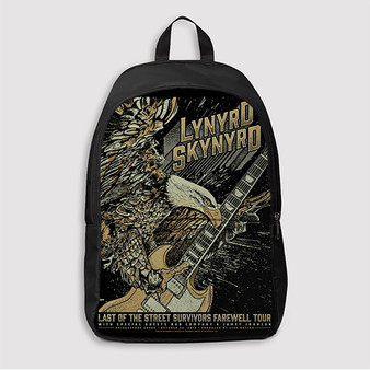 Pastele Lynyrd Skynyrd Bridgestone Arena Custom Backpack Awesome Personalized School Bag Travel Bag Work Bag Laptop Lunch Office Book Waterproof Unisex Fabric Backpack