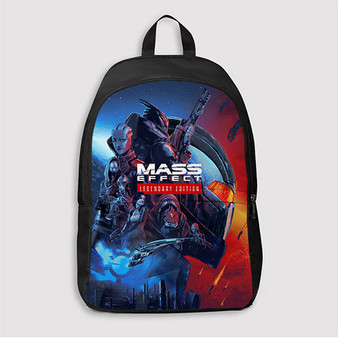 Pastele Mass Effect Legendary Edition Custom Backpack Awesome Personalized School Bag Travel Bag Work Bag Laptop Lunch Office Book Waterproof Unisex Fabric Backpack