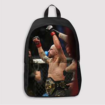 Pastele Max Holloway Custom Backpack Awesome Personalized School Bag Travel Bag Work Bag Laptop Lunch Office Book Waterproof Unisex Fabric Backpack