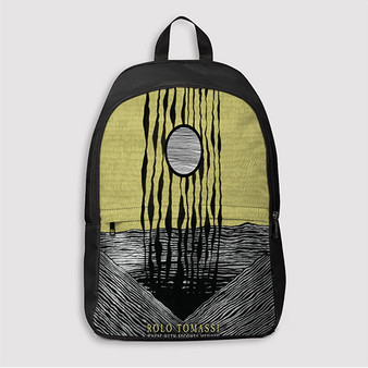 Pastele Rolo Tomassi Where Myth Becomes Memory Custom Backpack Awesome Personalized School Bag Travel Bag Work Bag Laptop Lunch Office Book Waterproof Unisex Fabric Backpack