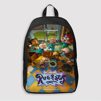 Pastele Rugrats Tv Series Custom Backpack Awesome Personalized School Bag Travel Bag Work Bag Laptop Lunch Office Book Waterproof Unisex Fabric Backpack