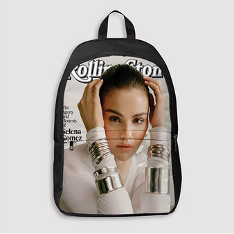 Pastele Selena Gomez Rolling Stone Custom Backpack Awesome Personalized School Bag Travel Bag Work Bag Laptop Lunch Office Book Waterproof Unisex Fabric Backpack