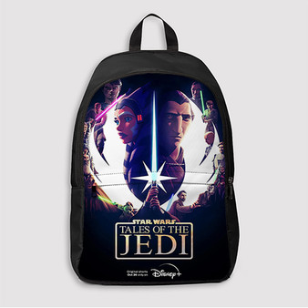 Pastele Star Wars Tales of the Jedi Custom Backpack Awesome Personalized School Bag Travel Bag Work Bag Laptop Lunch Office Book Waterproof Unisex Fabric Backpack