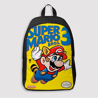 Pastele Super Mario Bros 3 Nintendo Custom Backpack Awesome Personalized School Bag Travel Bag Work Bag Laptop Lunch Office Book Waterproof Unisex Fabric Backpack