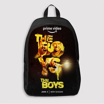 Pastele The Boys TV Series Custom Backpack Awesome Personalized School Bag Travel Bag Work Bag Laptop Lunch Office Book Waterproof Unisex Fabric Backpack