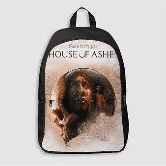 Pastele The Dark Pictures Anthology House of Ashes Custom Backpack Awesome Personalized School Bag Travel Bag Work Bag Laptop Lunch Office Book Waterproof Unisex Fabric Backpack
