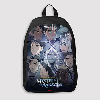 Pastele The Dragon Prince The Mystery of Aaravos Custom Backpack Awesome Personalized School Bag Travel Bag Work Bag Laptop Lunch Office Book Waterproof Unisex Fabric Backpack