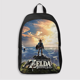Pastele The Legend Of Zelda Breath Of The Wild Custom Backpack Awesome Personalized School Bag Travel Bag Work Bag Laptop Lunch Office Book Waterproof Unisex Fabric Backpack