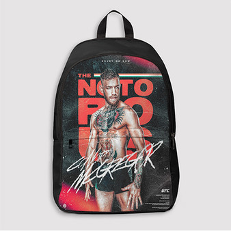 Pastele The Notorious Conor Mc Gregor Custom Backpack Awesome Personalized School Bag Travel Bag Work Bag Laptop Lunch Office Book Waterproof Unisex Fabric Backpack