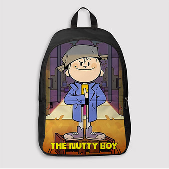 Pastele The Nutty Boy Custom Backpack Awesome Personalized School Bag Travel Bag Work Bag Laptop Lunch Office Book Waterproof Unisex Fabric Backpack