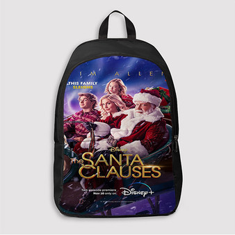 Pastele The Santa Clauses Good Custom Backpack Awesome Personalized School Bag Travel Bag Work Bag Laptop Lunch Office Book Waterproof Unisex Fabric Backpack