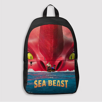 Pastele The Sea Beast Custom Backpack Awesome Personalized School Bag Travel Bag Work Bag Laptop Lunch Office Book Waterproof Unisex Fabric Backpack