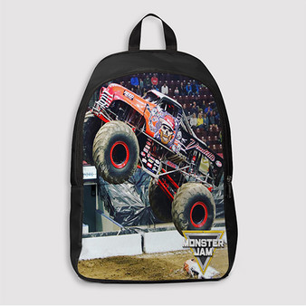 Pastele Vendetta Monster Truck Custom Backpack Awesome Personalized School Bag Travel Bag Work Bag Laptop Lunch Office Book Waterproof Unisex Fabric Backpack