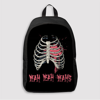 Pastele Yeah Yeah Yeahs Custom Backpack Awesome Personalized School Bag Travel Bag Work Bag Laptop Lunch Office Book Waterproof Unisex Fabric Backpack