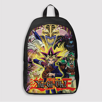 Pastele Yugioh Custom Backpack Awesome Personalized School Bag Travel Bag Work Bag Laptop Lunch Office Book Waterproof Unisex Fabric Backpack