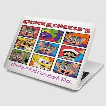Pastele Chuck E Cheese Collage MacBook Case Custom Personalized Smart Protective Cover Awesome for MacBook MacBook Pro MacBook Pro Touch MacBook Pro Retina MacBook Air Cases Cover