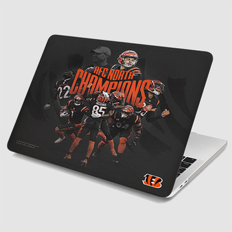 Pastele Cincinnati Bengals NFL 2022 MacBook Case Custom Personalized Smart Protective Cover Awesome for MacBook MacBook Pro MacBook Pro Touch MacBook Pro Retina MacBook Air Cases Cover