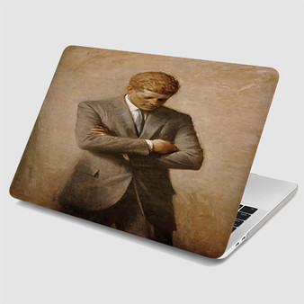Pastele John F Kennedy Art Poster MacBook Case Custom Personalized Smart Protective Cover Awesome for MacBook MacBook Pro MacBook Pro Touch MacBook Pro Retina MacBook Air Cases Cover