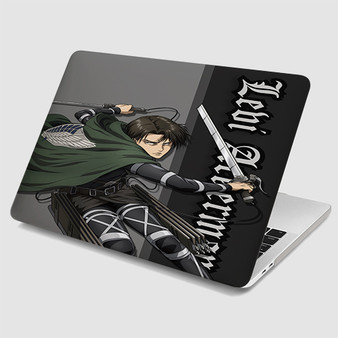 Pastele Levi Ackerman Attack on Titan The Final Season MacBook Case Custom Personalized Smart Protective Cover Awesome for MacBook MacBook Pro MacBook Pro Touch MacBook Pro Retina MacBook Air Cases Cover