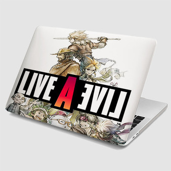 Pastele Live A Live MacBook Case Custom Personalized Smart Protective Cover Awesome for MacBook MacBook Pro MacBook Pro Touch MacBook Pro Retina MacBook Air Cases Cover
