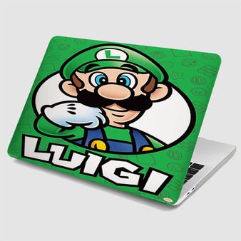 Pastele Luigi Super Mario Bros Nintendo MacBook Case Custom Personalized Smart Protective Cover Awesome for MacBook MacBook Pro MacBook Pro Touch MacBook Pro Retina MacBook Air Cases Cover