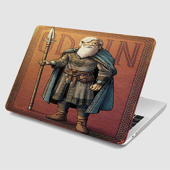 Pastele Odin God of Asgard MacBook Case Custom Personalized Smart Protective Cover Awesome for MacBook MacBook Pro MacBook Pro Touch MacBook Pro Retina MacBook Air Cases Cover