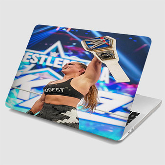 Pastele Ronda Rousey WWE Wrestle Mania Champion jpeg MacBook Case Custom Personalized Smart Protective Cover Awesome for MacBook MacBook Pro MacBook Pro Touch MacBook Pro Retina MacBook Air Cases Cover