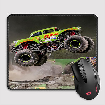 Pastele Avenger Monster Truck Custom Mouse Pad Awesome Personalized Printed Computer Mouse Pad Desk Mat PC Computer Laptop Game keyboard Pad Premium Non Slip Rectangle Gaming Mouse Pad