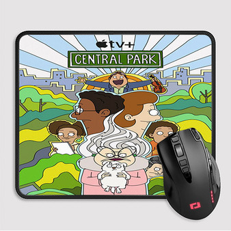 Pastele Central Park 2022 Custom Mouse Pad Awesome Personalized Printed Computer Mouse Pad Desk Mat PC Computer Laptop Game keyboard Pad Premium Non Slip Rectangle Gaming Mouse Pad