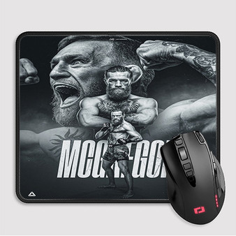 Pastele Conor Mc Gregor Custom Mouse Pad Awesome Personalized Printed Computer Mouse Pad Desk Mat PC Computer Laptop Game keyboard Pad Premium Non Slip Rectangle Gaming Mouse Pad