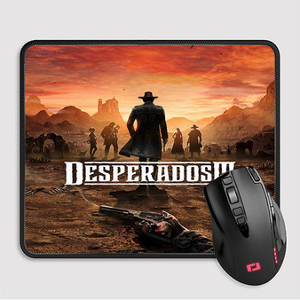 Pastele Desperados 3 Custom Mouse Pad Awesome Personalized Printed Computer Mouse Pad Desk Mat PC Computer Laptop Game keyboard Pad Premium Non Slip Rectangle Gaming Mouse Pad
