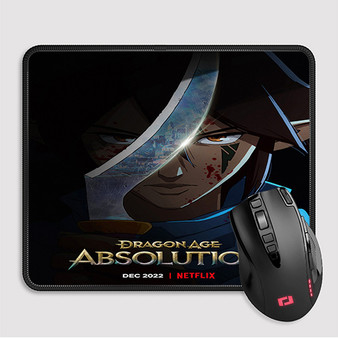 Pastele Dragon Age Absolution Custom Mouse Pad Awesome Personalized Printed Computer Mouse Pad Desk Mat PC Computer Laptop Game keyboard Pad Premium Non Slip Rectangle Gaming Mouse Pad