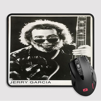 Pastele Jerry Garcia Grateful Dead Custom Mouse Pad Awesome Personalized Printed Computer Mouse Pad Desk Mat PC Computer Laptop Game keyboard Pad Premium Non Slip Rectangle Gaming Mouse Pad