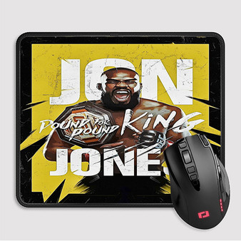 Pastele Jon Jones UFC Custom Mouse Pad Awesome Personalized Printed Computer Mouse Pad Desk Mat PC Computer Laptop Game keyboard Pad Premium Non Slip Rectangle Gaming Mouse Pad