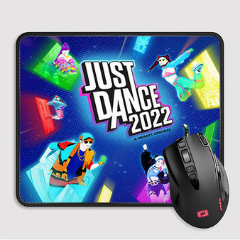 Pastele Just Dance 2022 Custom Mouse Pad Awesome Personalized Printed Computer Mouse Pad Desk Mat PC Computer Laptop Game keyboard Pad Premium Non Slip Rectangle Gaming Mouse Pad