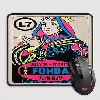 Pastele L7 California Custom Mouse Pad Awesome Personalized Printed Computer Mouse Pad Desk Mat PC Computer Laptop Game keyboard Pad Premium Non Slip Rectangle Gaming Mouse Pad