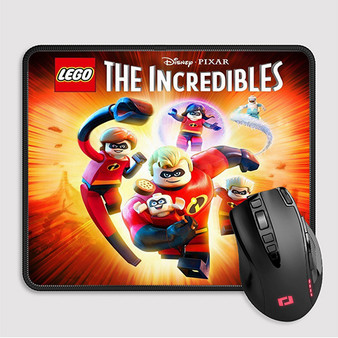 Pastele LEGO The Incredibles Custom Mouse Pad Awesome Personalized Printed Computer Mouse Pad Desk Mat PC Computer Laptop Game keyboard Pad Premium Non Slip Rectangle Gaming Mouse Pad