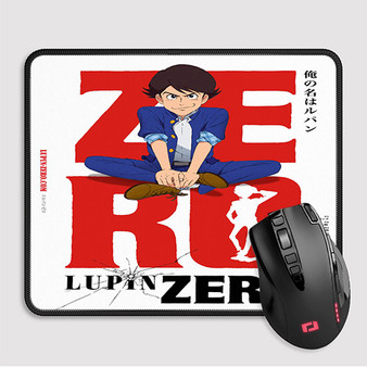 Pastele Lupin Zero Custom Mouse Pad Awesome Personalized Printed Computer Mouse Pad Desk Mat PC Computer Laptop Game keyboard Pad Premium Non Slip Rectangle Gaming Mouse Pad