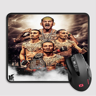 Pastele Max Holloway UFC Custom Mouse Pad Awesome Personalized Printed Computer Mouse Pad Desk Mat PC Computer Laptop Game keyboard Pad Premium Non Slip Rectangle Gaming Mouse Pad