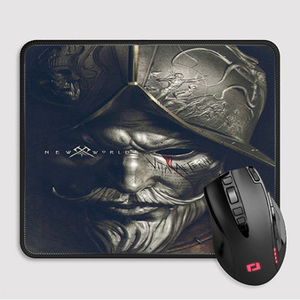 Pastele New World Custom Mouse Pad Awesome Personalized Printed Computer Mouse Pad Desk Mat PC Computer Laptop Game keyboard Pad Premium Non Slip Rectangle Gaming Mouse Pad