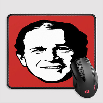 Pastele Qeorge W Bush Custom Mouse Pad Awesome Personalized Printed Computer Mouse Pad Desk Mat PC Computer Laptop Game keyboard Pad Premium Non Slip Rectangle Gaming Mouse Pad
