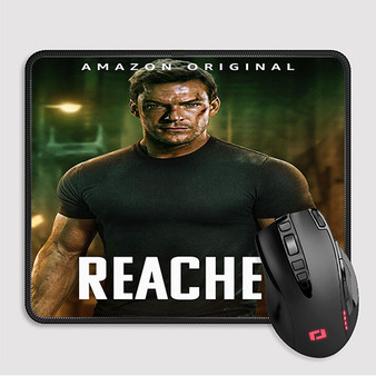Pastele Reacher TV Series Custom Mouse Pad Awesome Personalized Printed Computer Mouse Pad Desk Mat PC Computer Laptop Game keyboard Pad Premium Non Slip Rectangle Gaming Mouse Pad