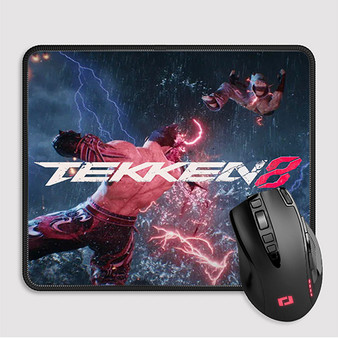 Pastele Tekken 8 Custom Mouse Pad Awesome Personalized Printed Computer Mouse Pad Desk Mat PC Computer Laptop Game keyboard Pad Premium Non Slip Rectangle Gaming Mouse Pad